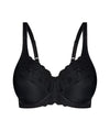 Triumph Embroidered Minimizer Bra - Black Bras