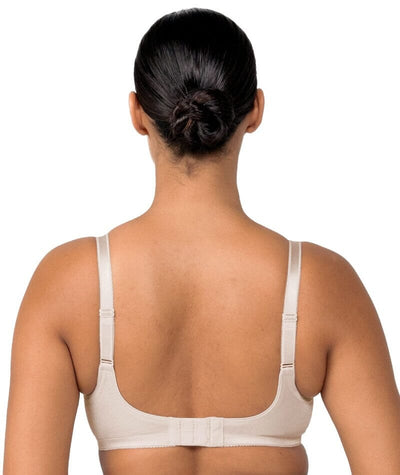 Triumph Embroidered Minimizer Bra - Fawn Bras