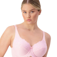 Triumph Embroidered Minimizer Bra - Framboise - Curvy Bras