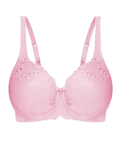 Triumph Embroidered Minimizer Bra - Framboise Bras