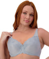 Triumph Embroidered Minimizer Bra - Pearl Grey Bra