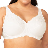 Triumph Embroidered Minimizer Bra - Vanille
