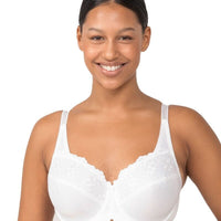 Triumph Embroidered Minimizer Bra, Fawn, Size 12 - 20, #10000085