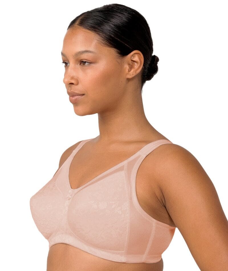 Triumph Endless Comfort Soft Cup Bra - Fig Pink - Curvy Bras