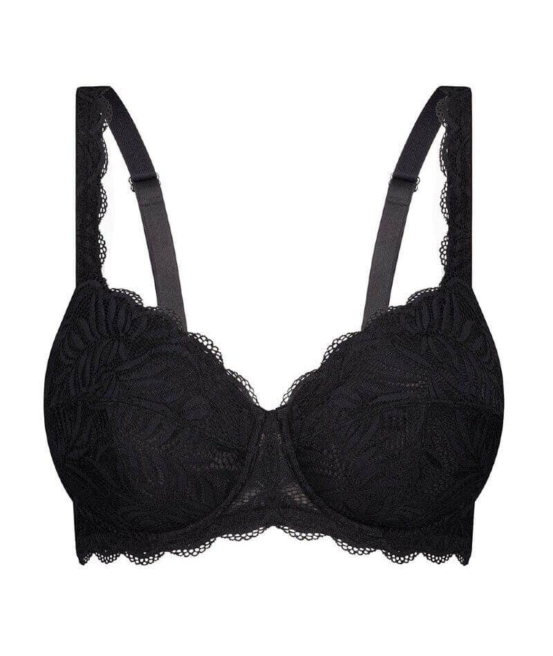Triumph Essential Lace Balconette Bra - Black Bras