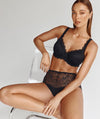 Triumph Essential Lace Balconette Bra - Black Bras