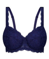 Triumph Essential Lace Balconette Bra - Navy Blue Bras