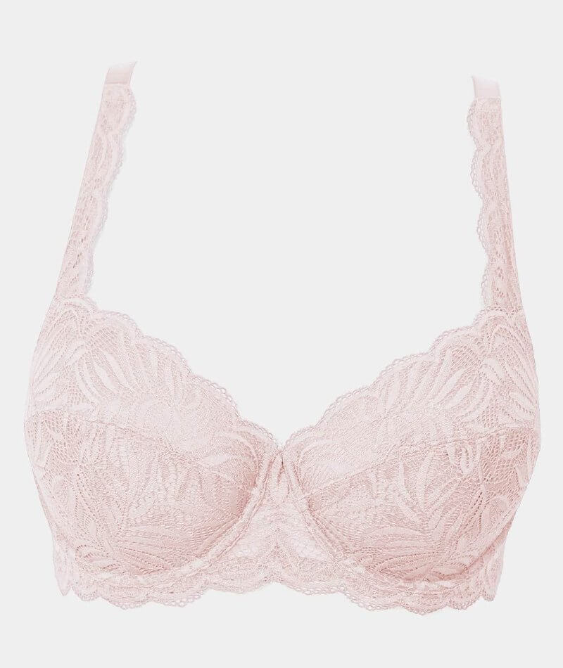 Triumph Essential Lace Balconette Bra - Nude Pink
