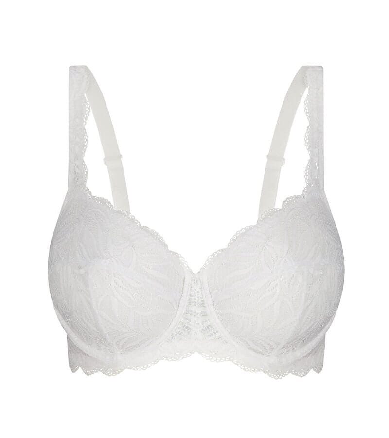 Triumph Essential Lace Balconette Bra - White