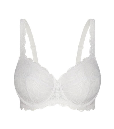 Triumph Essential Lace Balconette Bra - White