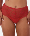 Triumph Essential Lace Maxi Brief - Mars Red
