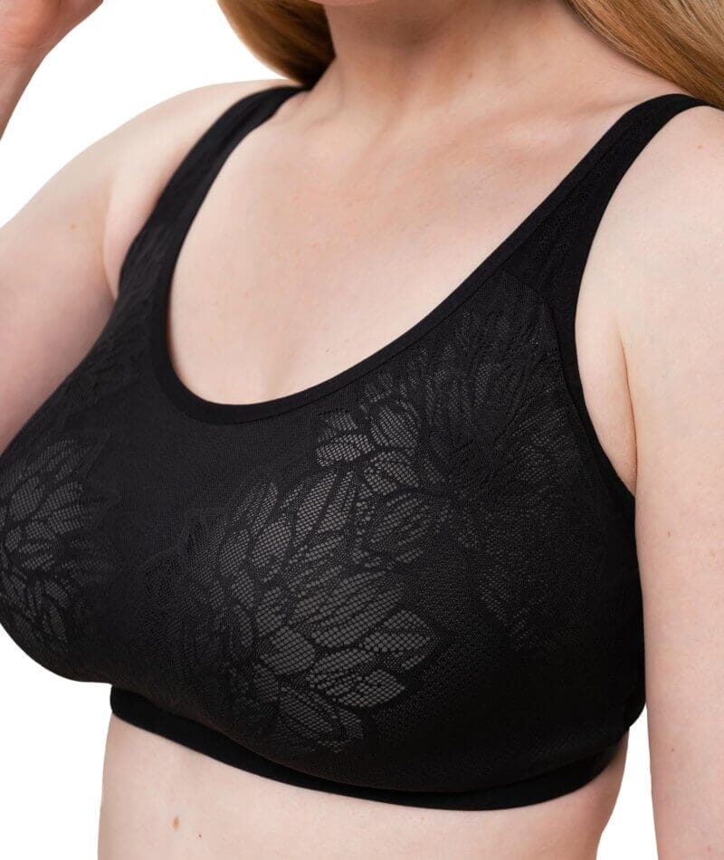 Triumph Fit Smart Padded Wire-free Bra - Black Bras