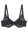 Triumph Harmony Spotlight Underwired Padded Minimizer Bra - Black Bras