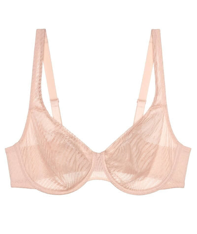 Triumph Harmony Spotlight Underwired Padded Minimizer Bra - Fig Pink Bras