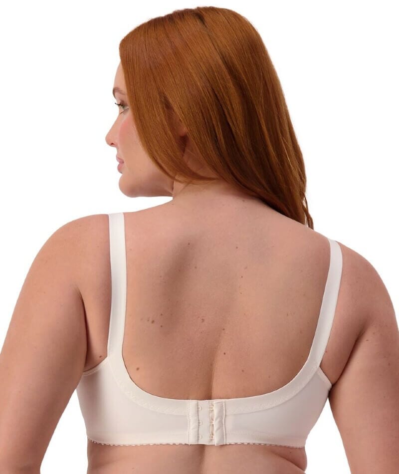 Triumph Kiss of Cotton Wire-free Bra - Fresh Powder Bras 