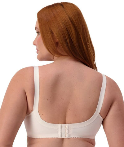 Triumph Kiss of Cotton Wire-free Bra - Fresh Powder Bras