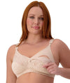 Triumph Lace Wire-free Maternity Bra - Nude Bras