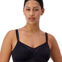 Triumph Lacy Minimiser Wire-free Bra - Black