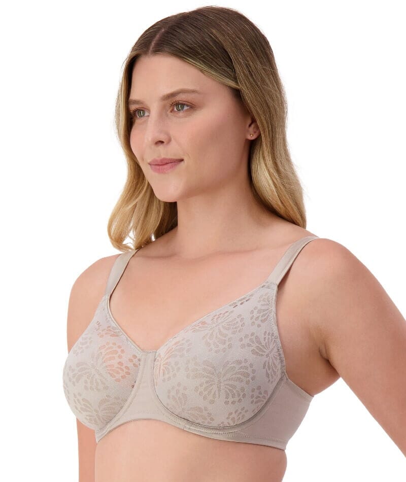 Triumph Lacy Minimizer 2 Pack Bra - Blue Sea/Rhino Grey Bras
