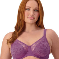 Triumph Lacy Minimizer Bra - Amethyst