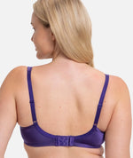 Triumph Lacy Minimizer Bra - Prussian Blue