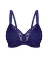 Triumph Lacy Minimizer Bra - True Navy Bras