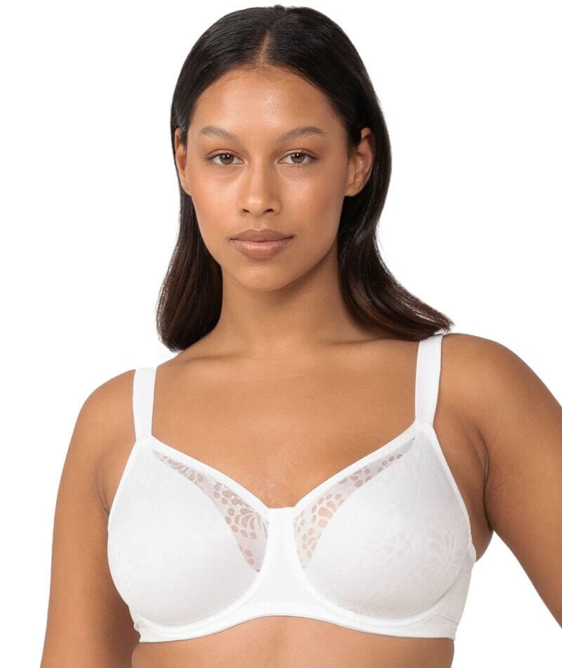 Buy Curvy Love Plus Size Non Padded Lacy Minimizer Bra (Pack of 3