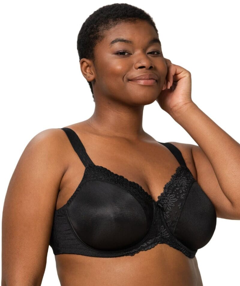 Wonderform Intimates Women's The Flawless Smooth T-Shirt Bra 40B Black :  : Clothing, Shoes & Accessories