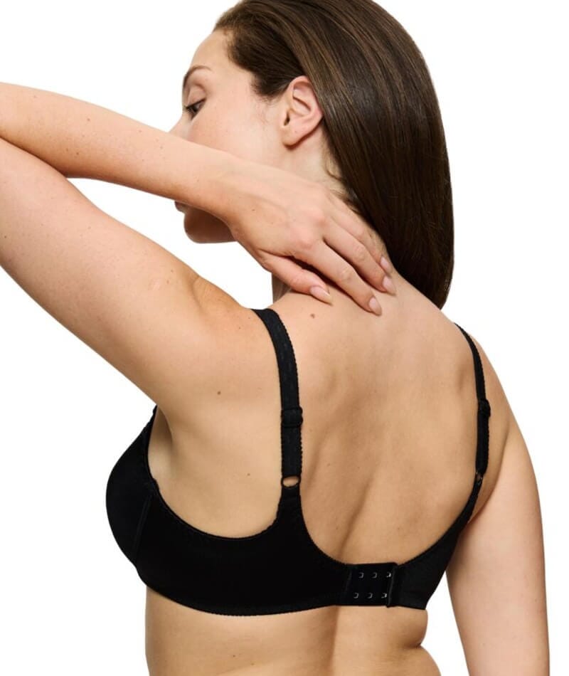 Triumph Ladyform Soft Minimizer Bra - Black Bras