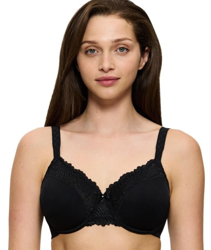 Triumph Ladyform Soft Minimizer Bra - Black Bras