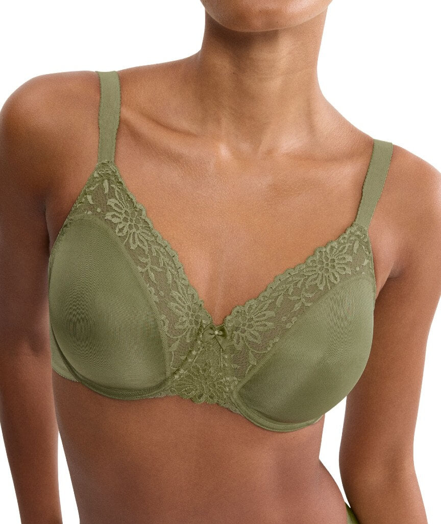 Triumph Ladyform Soft Minimizer Bra - Olive Gold