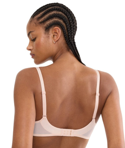Triumph Palina Waves of Glow Balconette Underwire Non-Padded Bra - Porcelain