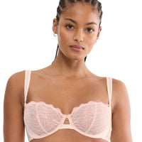 Triumph Palina Waves of Glow Balconette Underwire Non-Padded Bra - Porcelain