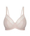 Triumph Sheer Minimizer Bra - Nude Pink Bras