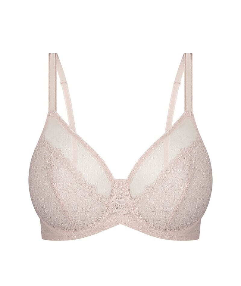 Triumph Sheer Minimizer Bra - Nude Pink Bras