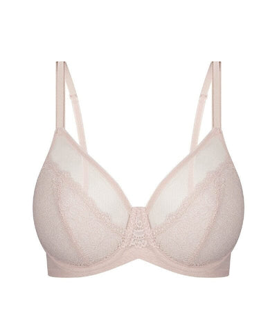 Triumph Sheer Minimizer Bra - Nude Pink