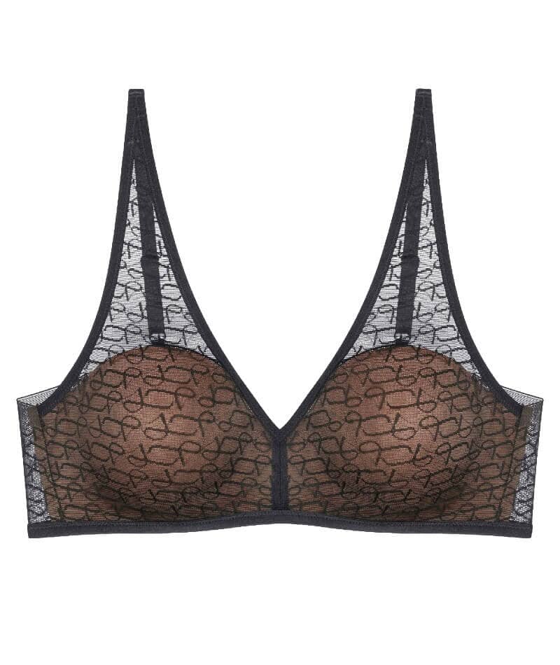 Triumph Signature Sheer Padded Wire-free Bra - Black Bras