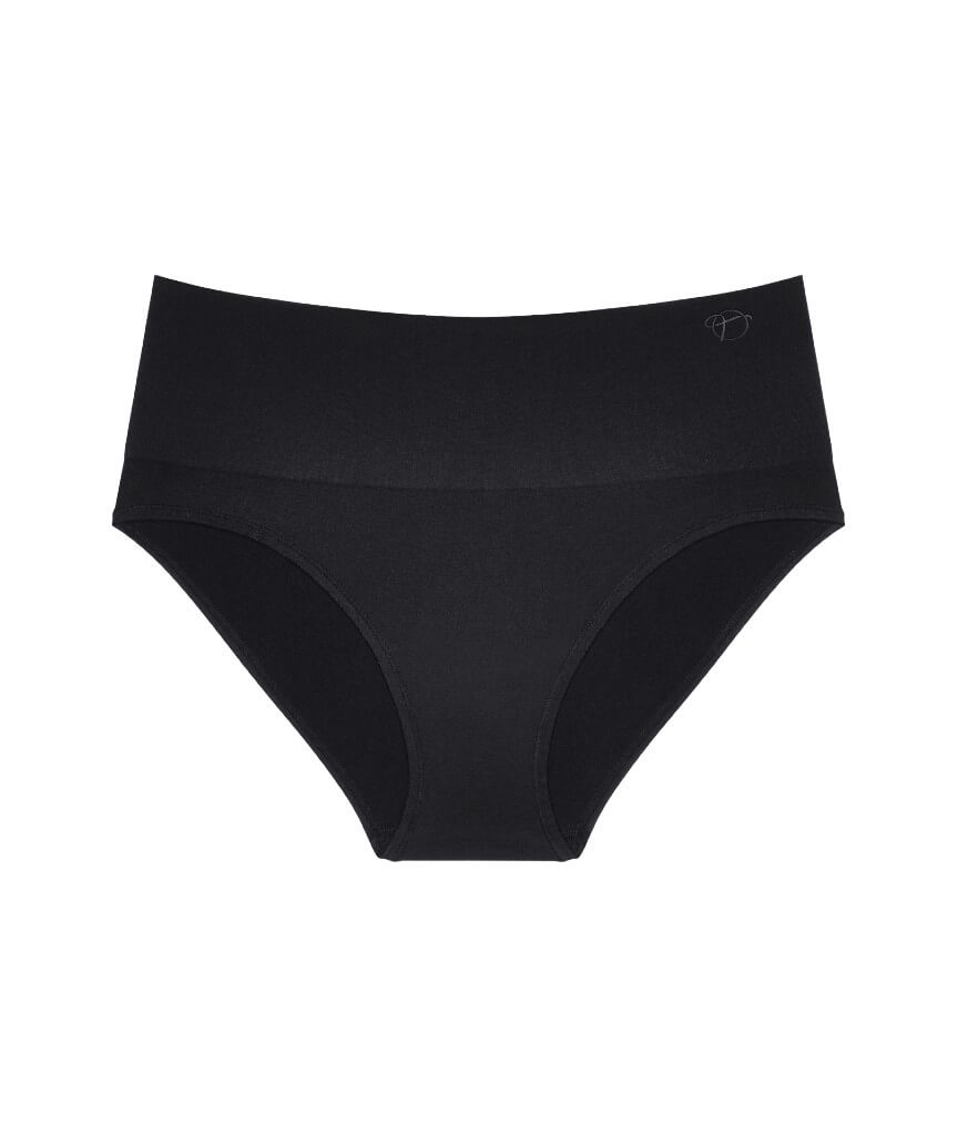 Triumph Soft Sculpt Bandeau Maxi Brief - Black