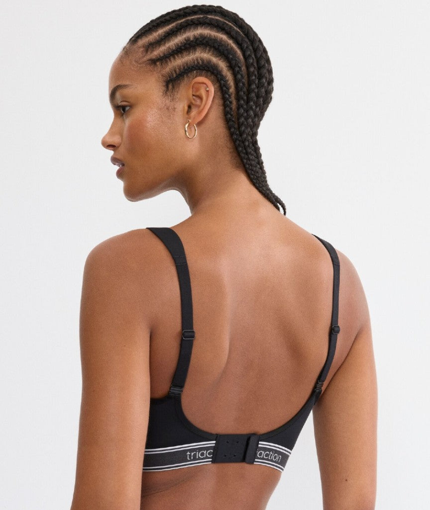Triumph Triaction Cardio Air Wire-free Padded Sports Bra - Black