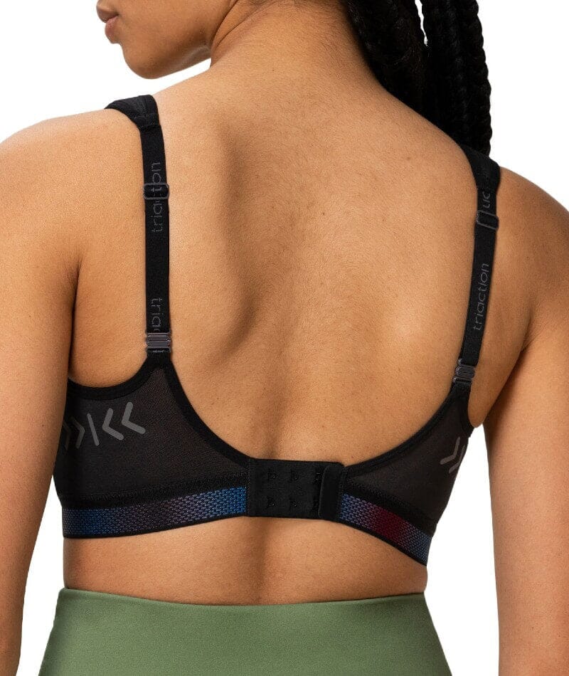 Triumph Triaction Cardio Cloud Wire-free Sports Bra - Black Bras
