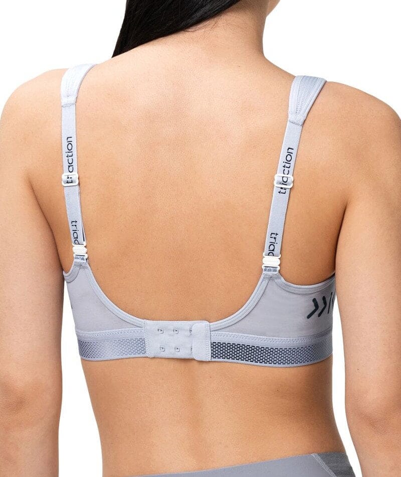 Triumph Triaction Cardio Flow Wire-free Sports Bra - Platinum Bras