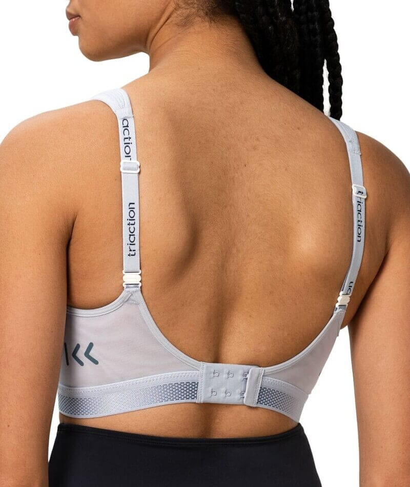 Triumph Triaction Cardio Flow Wire-free Sports Bra - Platinum Bras