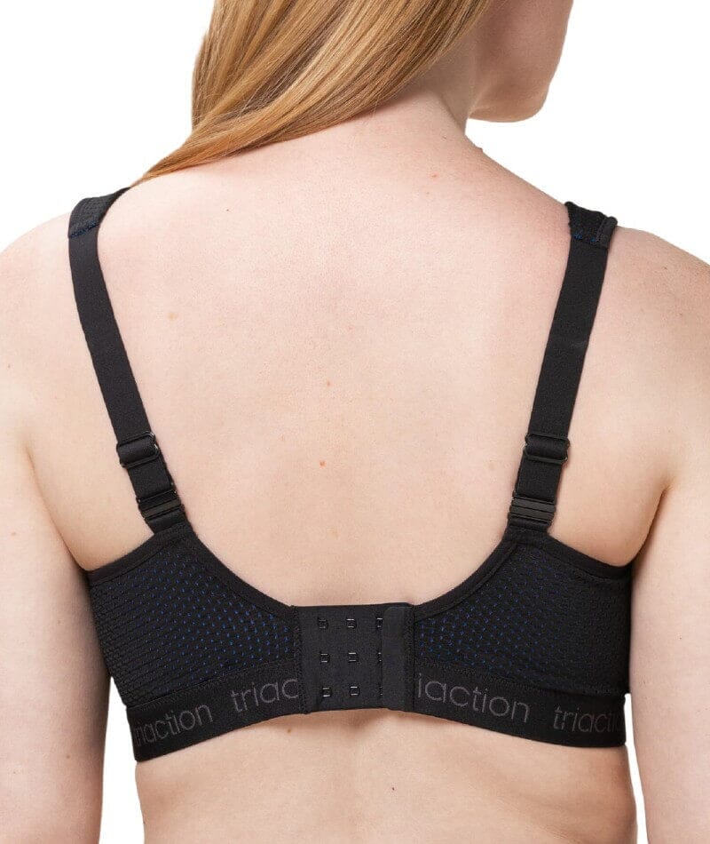 Triumph Triaction Energy Lite Wire-free Sports Bra - Black - Curvy