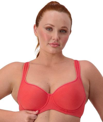 Triumph Triaction Racerback 2 Pack - Orange - Dark Combination Bras