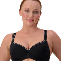 Triumph Triaction Racerback Sports Bra - Black