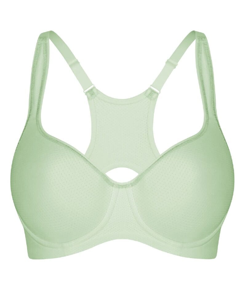 Triumph Triaction Racerback Sports Bra - Mint Frappe Bras