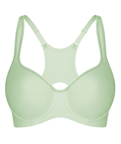Triumph Triaction Racerback Sports Bra - Mint Frappe Bras