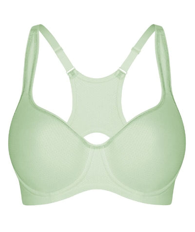 Triumph Triaction Racerback Sports Bra - Mint Frappe Bras