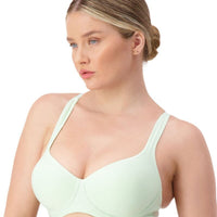 Triumph Triaction Racerback Sports Bra - Mint Frappe