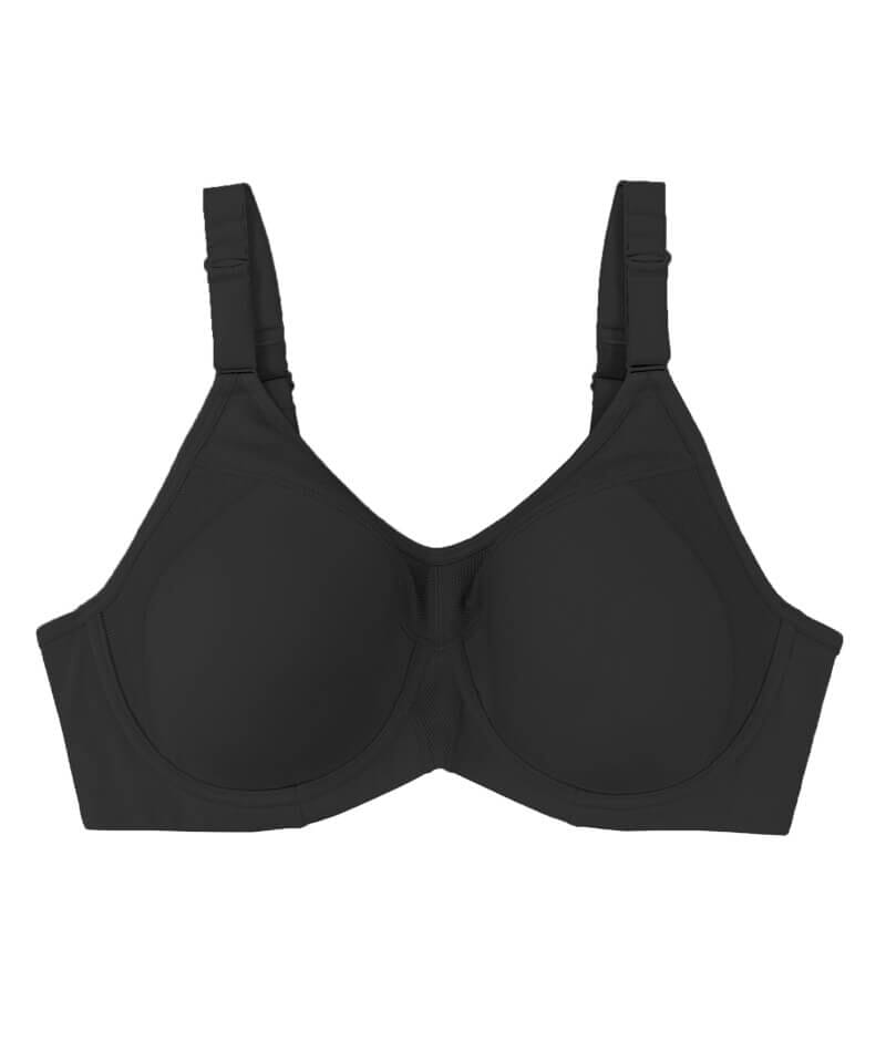 Triumph Triaction Ultra Underwired Padded Sports Bra - Fig Pink - Curvy